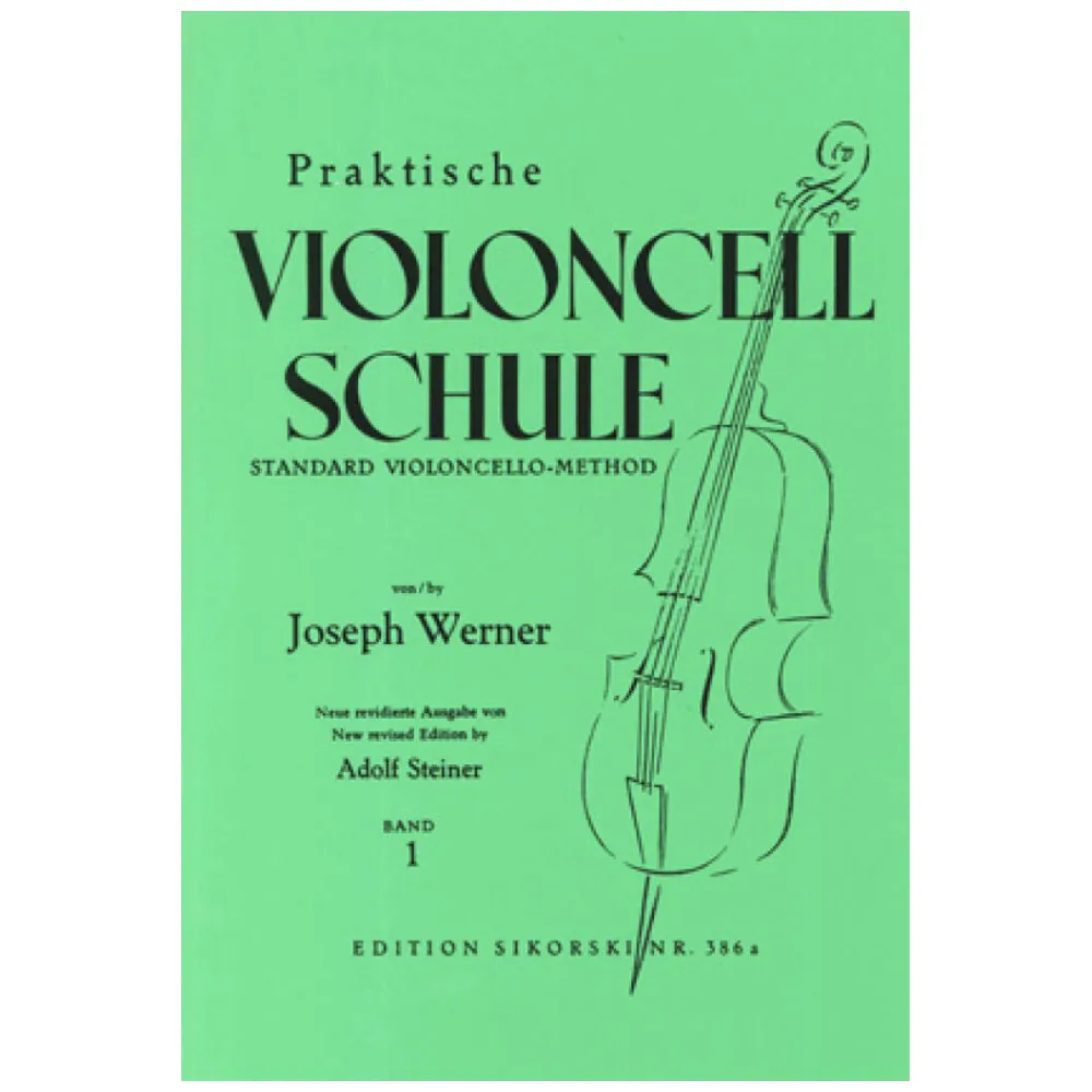 JOSEPH WERNER PAKTISCHE VIOLONCELL SCHULE BAND 1