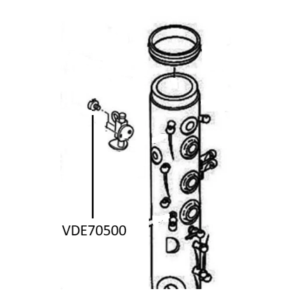 YAMAHA VITE REGOLAZIONE APPOGGIO POLLICE CLARINETTO