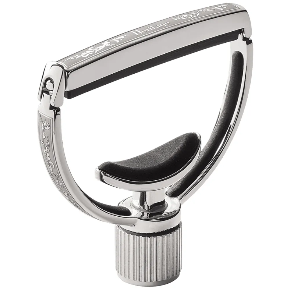 Heritage Style 3 Standard Silver Capo