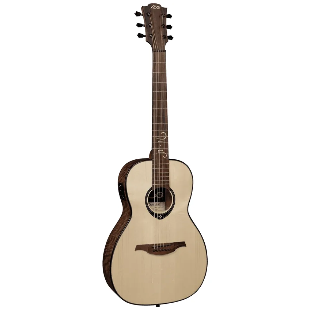 T318-MH-PE Chitarra Acustica Parlor EQ