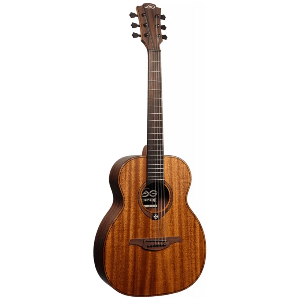 ESCAPADEL-KAE Chitarra Acustica Travel Khaya Mahogany EQ Mancina