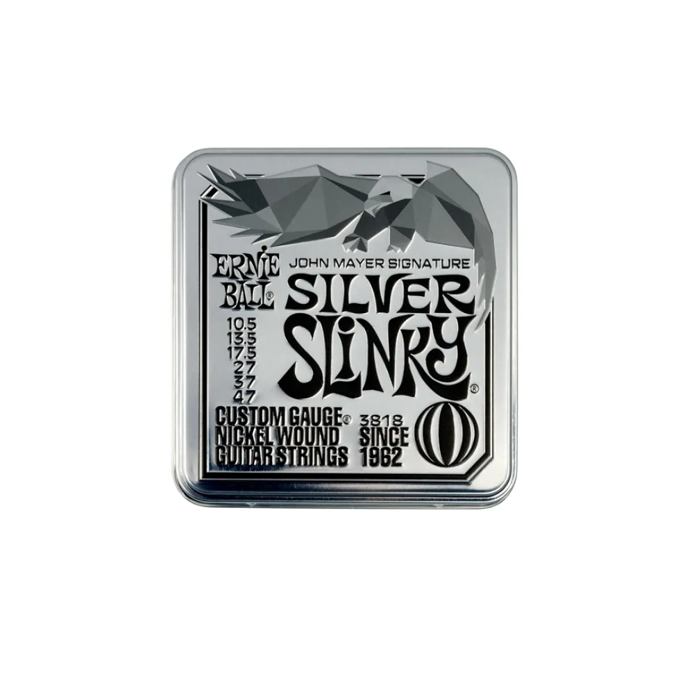 3818 John Mayer Silver Slinky 10.5-47 3 Pk