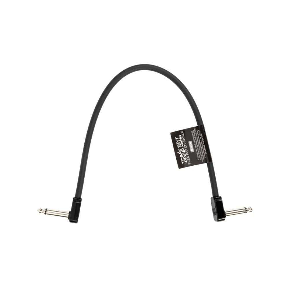 6440 Flex Patch Cable Black 30cm