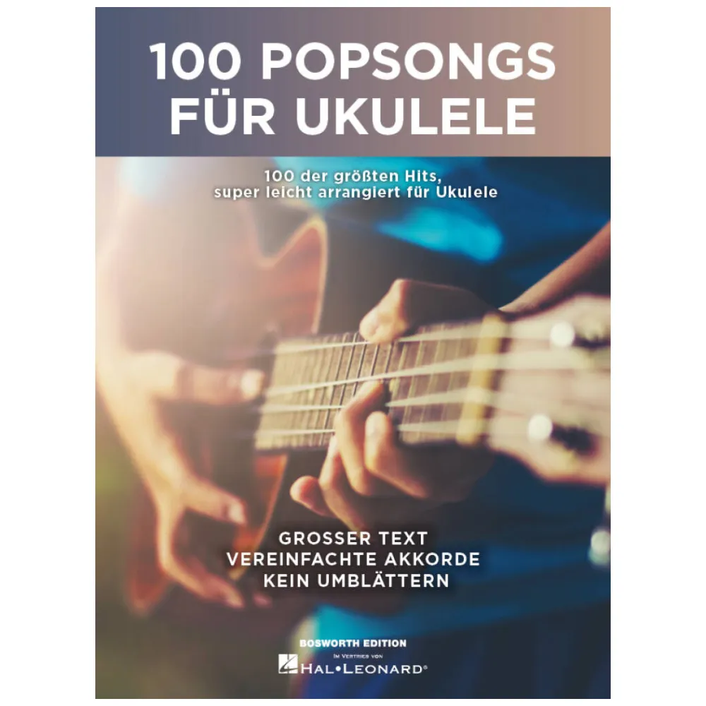 100 POPSONGS FUR UKULELE