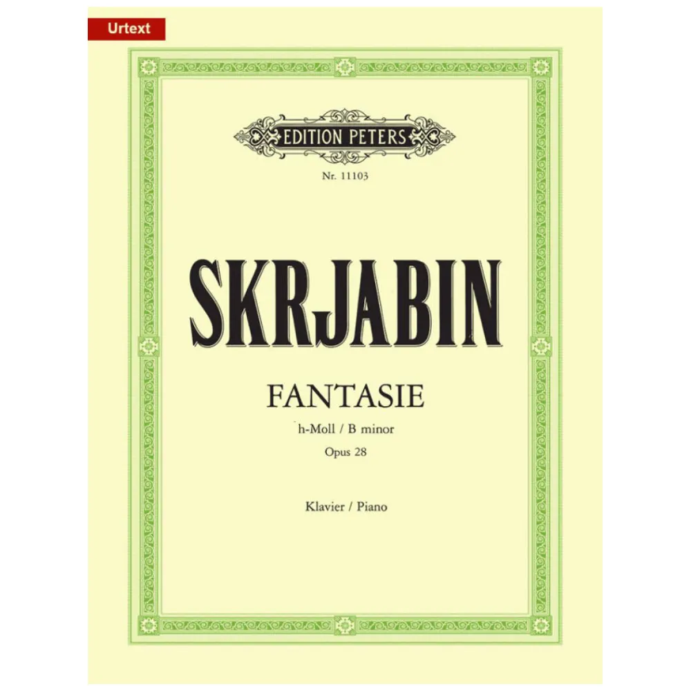 SCRIABIN FANTASIA IN B OP.28 P.