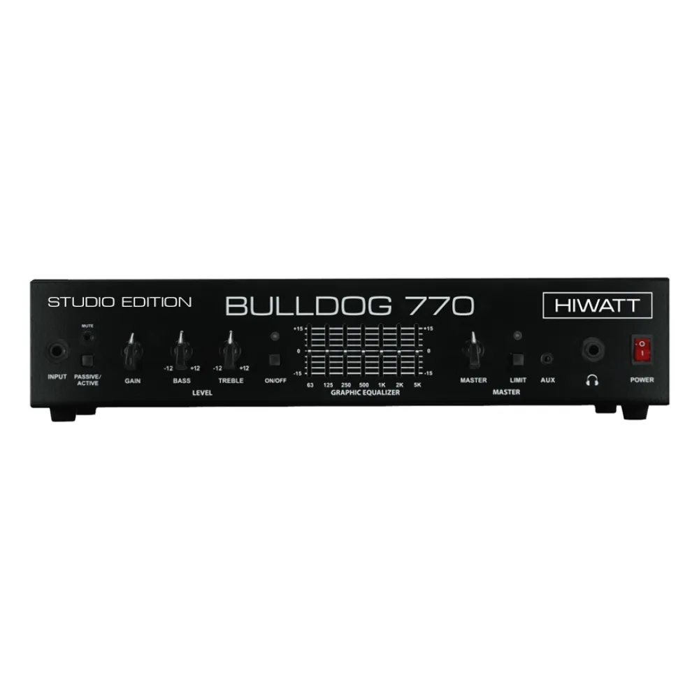 Bulldog 770 Studio testata per basso 770 W versione studio