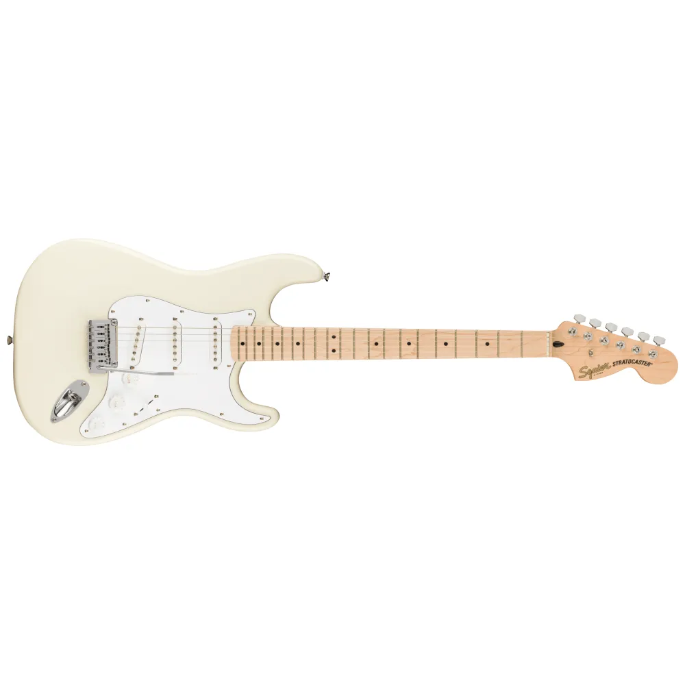 SQUIER AFFINITY SERIES STRATOCASTER OLYMPIC WHITE