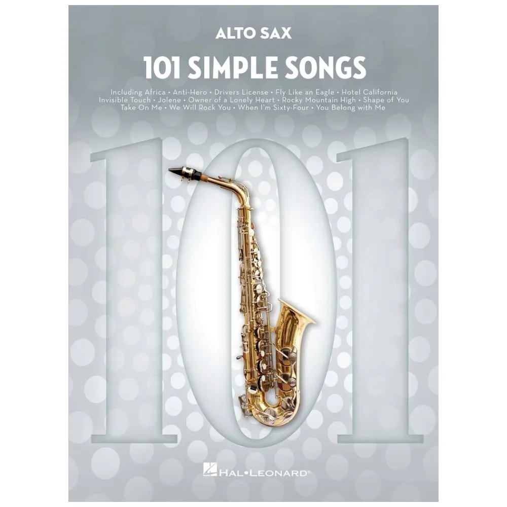 101 SIMPLE SONG SAX ALTO
