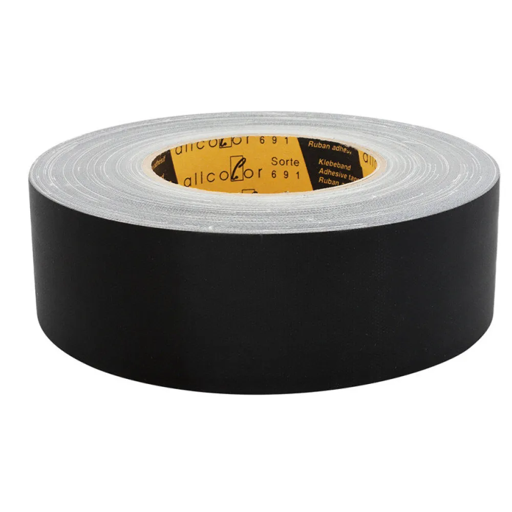 ALLCOLOR GAFFER TAPE MATT 691-50 BLACK