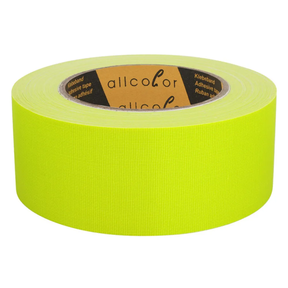 ALLCOLOR NEON CLOTH TAPE 649 NEON YELLOW