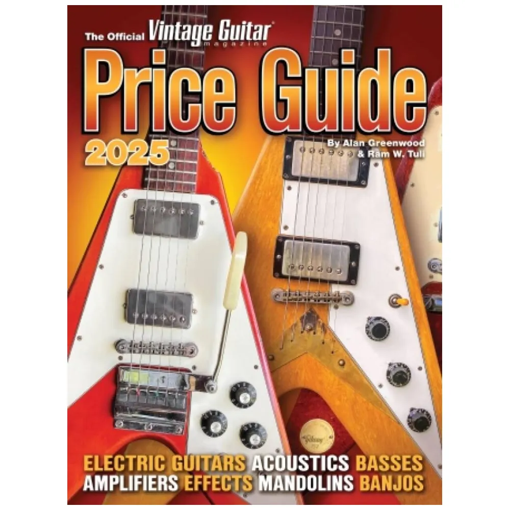 OFFICIAL VINTAGE GUITAR MAGAZINE PRICE GUIDE2025