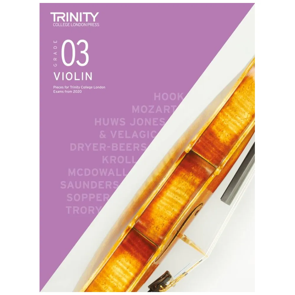TRINITY VIOLIN FROM 2020 GRADE 3
