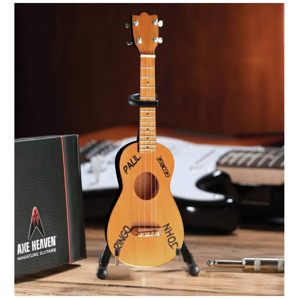 UKULELE IN MINIATURA CON SUPPORTO