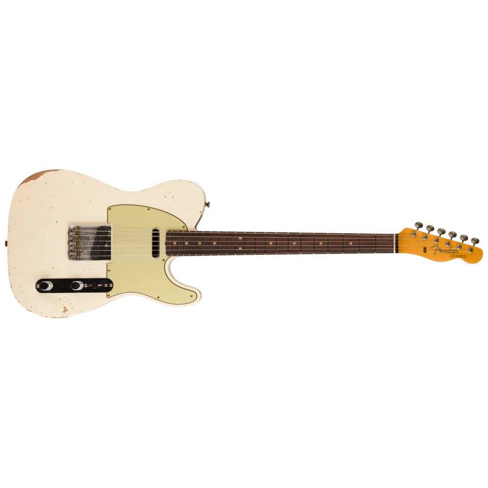 FENDER TELECASTER RELIC DEL 1963 AGED OLYMPIC WHITE