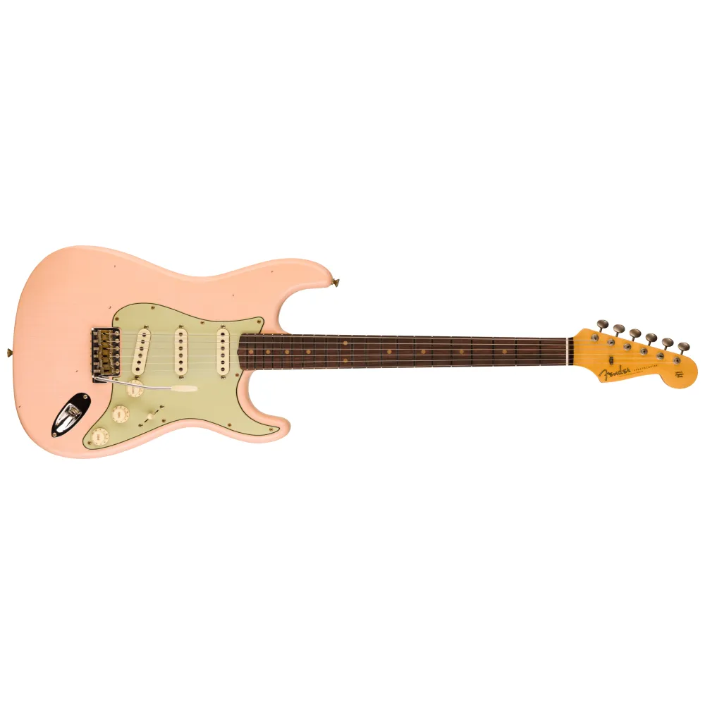 FENDER STRATOCASTER JOURNEYMAN RELIC DEL 1959 SUPER FADED AGED SHELL PINK