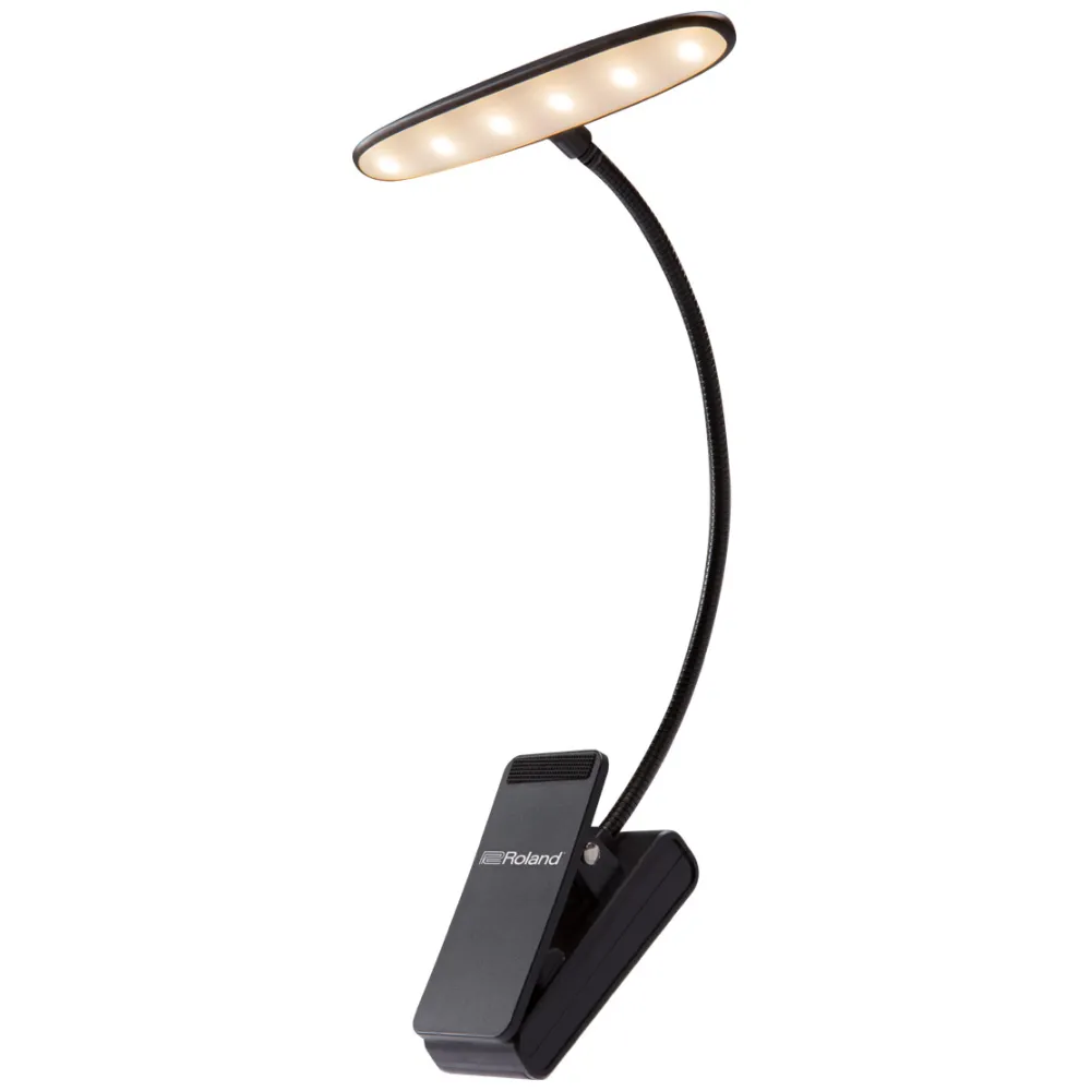 ROLAND LCL-25W Lampada a LED con luce bianca calda e clip