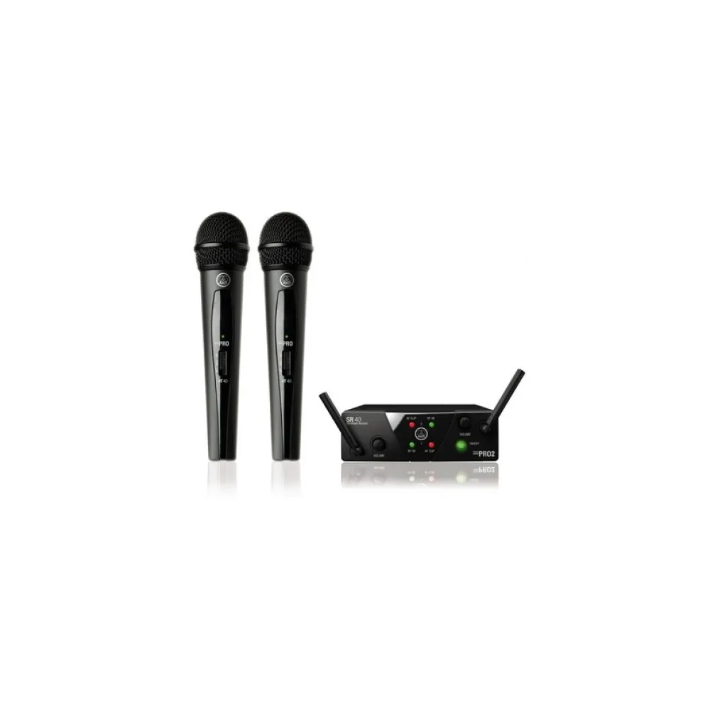 AKG WMS40 Mini Dual Vocal Set Band-ISM2/3