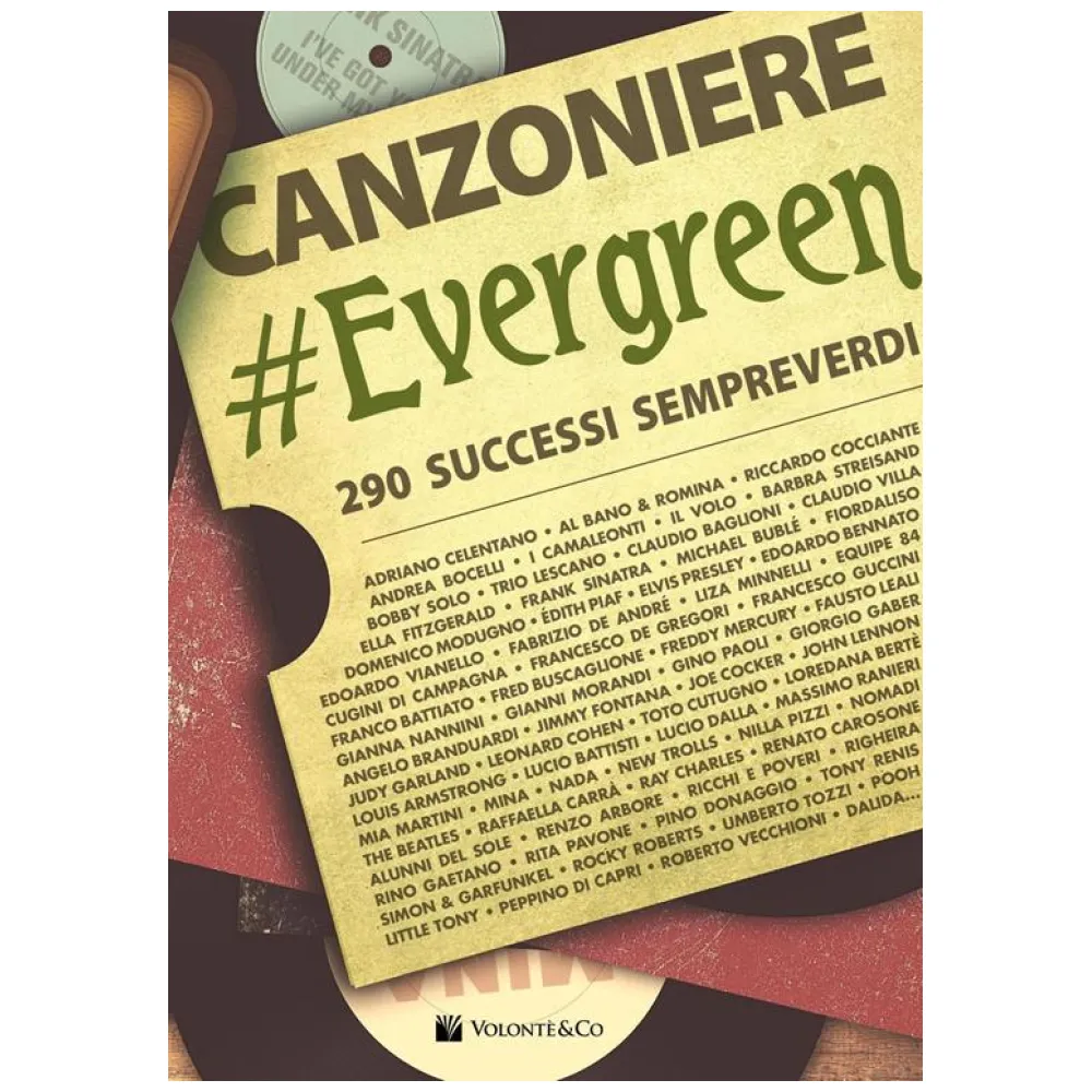 CANZONIERE EVERGREEN 290 CANZONI