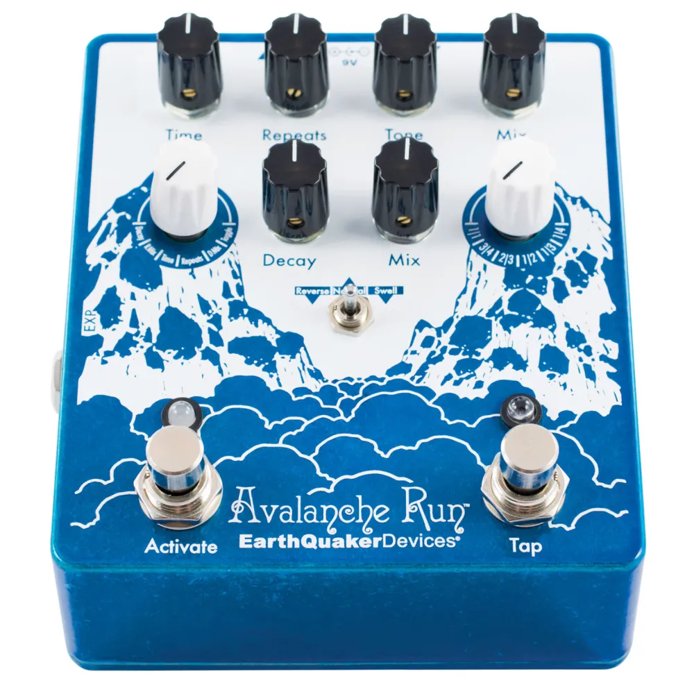 ギター EarthQuaker Devices Avalanche Run V2 EarthQuaker Devices announces new Avalanche Run V2 pedal