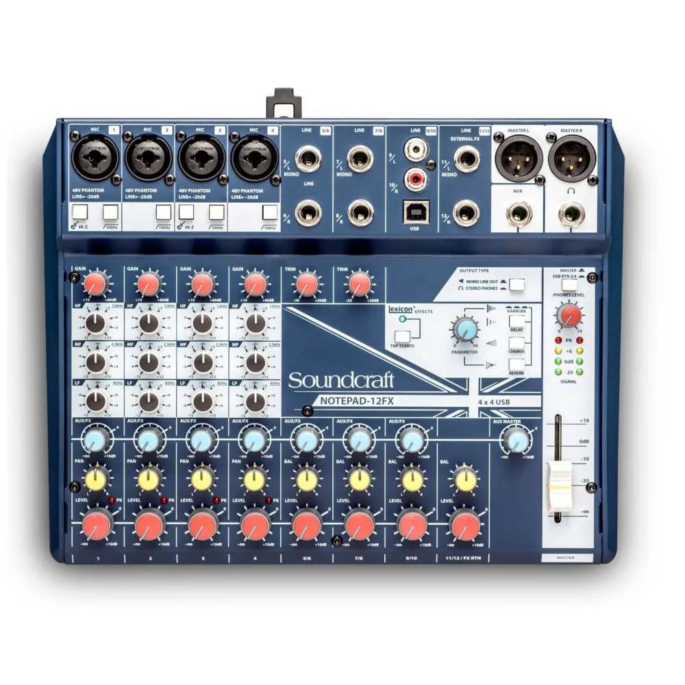 SOUNDCRAFT NOTEPAD-12FX