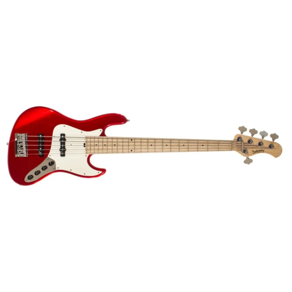 SADOWSKY METROLINE JJ BASS 5 21 VINTAGE CANDY APPLE RED