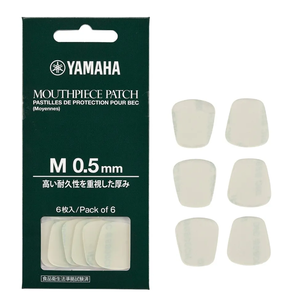 YAMAHA SOTTODENTI PER BOCCHINO CLARINETTO/SASSOFONO 0,5mm SALVABOCCHINO 6PZ